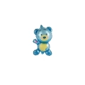 Palloncini Orsetto Celeste mini shape 10" (25cm) in mylar, 5pz.