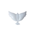 Palloncino a forma Colomba Bianca super shape 24" (60cm) in mylar, 1pz.