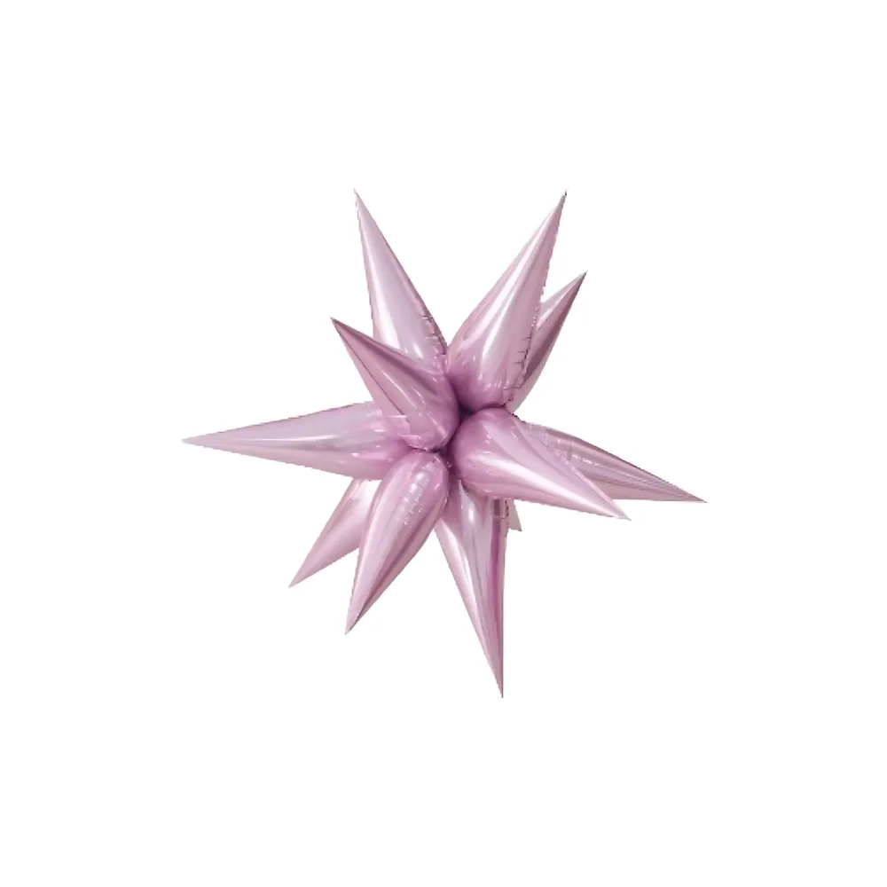 Palloncino Kit Exploding Stars Rosa super shape 26" (66cm) in mylar, 1pz.