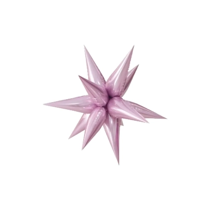 Palloncino Kit Exploding Stars Rosa super shape 26" (66cm) in mylar, 1pz.