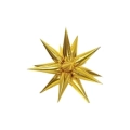 Palloncino Kit Exploding Stars Oro super shape 26" (66cm) in mylar, 1pz.