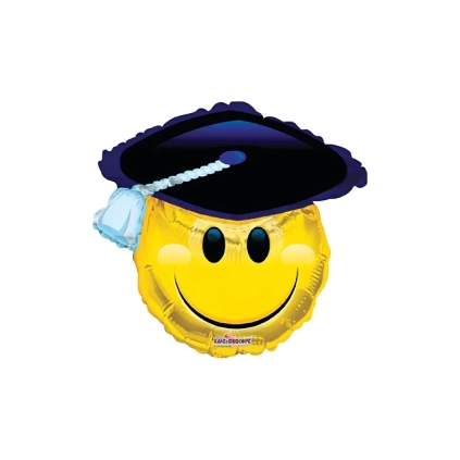 Palloncino Smile con Tocco super shape 28" (71cm) in mylar, 1pz.