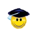 Palloncino Smile con Tocco super shape 28" (71cm) in mylar, 1pz.