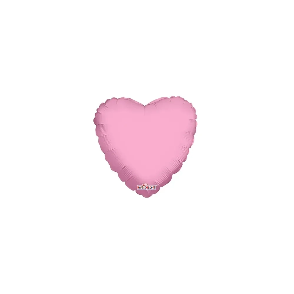 Palloncini Cuore Rosa Baby mini shape 9" (22cm) in mylar, 5pz.