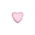 Palloncini Cuore Rosa Chiaro micro shape 4" (10cm) in mylar, 5pz.