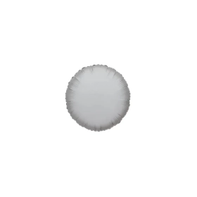 Palloncini Tondo Argento micro shape 4" (10cm) in mylar, 5pz.