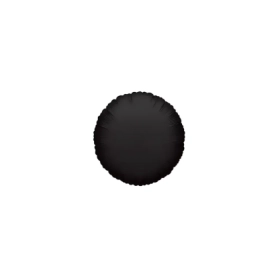 Palloncini Tondo Nero micro shape 4" (10cm) in mylar, 5pz.