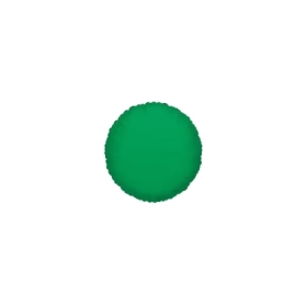 Palloncini Tondo Verde Smeraldo micro shape 4" (10cm) in mylar, 5pz.