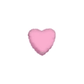 Palloncini Cuore Rosa Baby micro shape 4" (10cm) in mylar, 5pz.