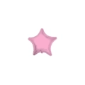 Palloncini Stella Rosa Baby micro shape 4" (10cm) in mylar, 5pz.