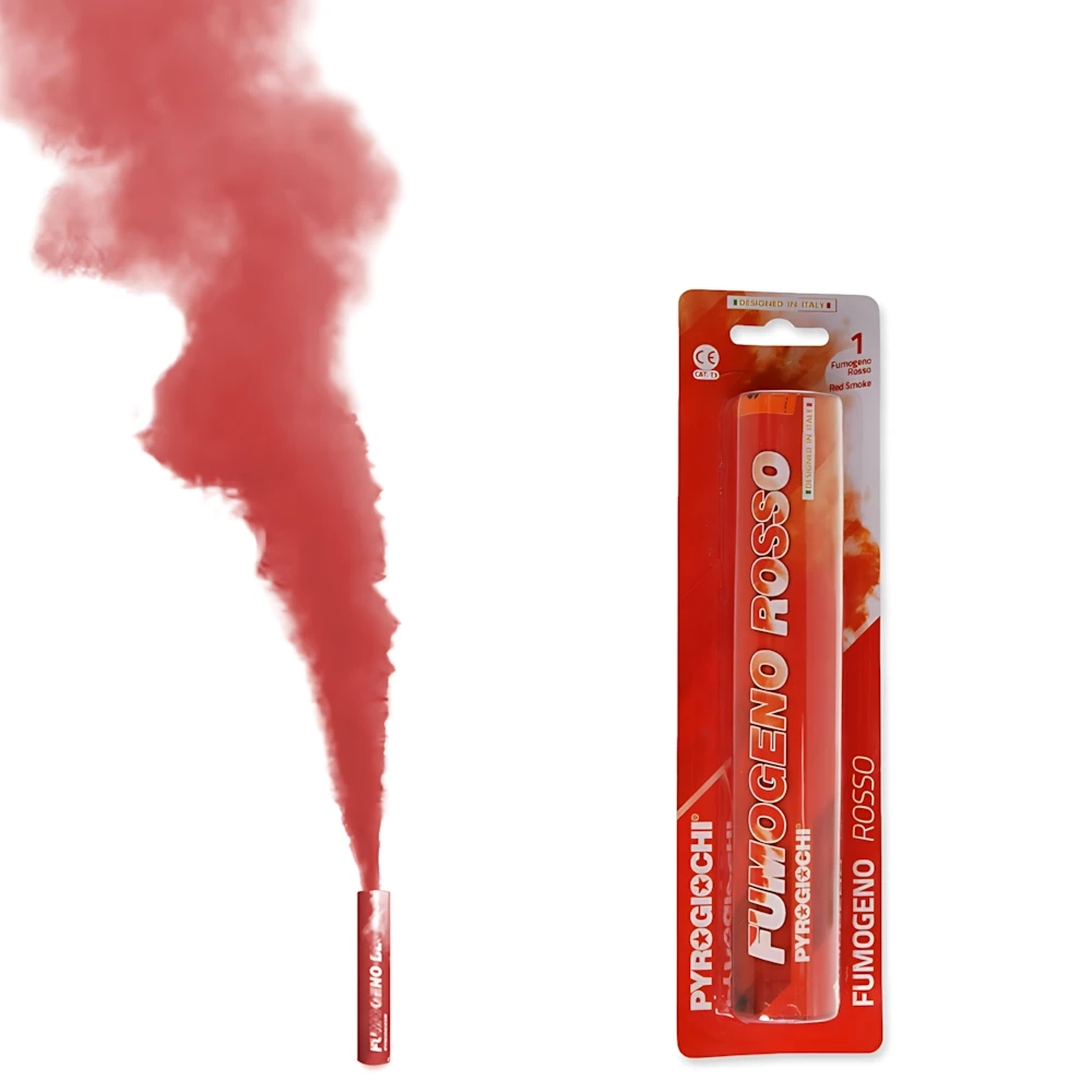 Fumogeno rosso categoria F1, 1Pz.
