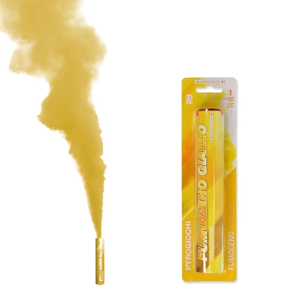 Fumogeno giallo categoria F1, 1Pz.