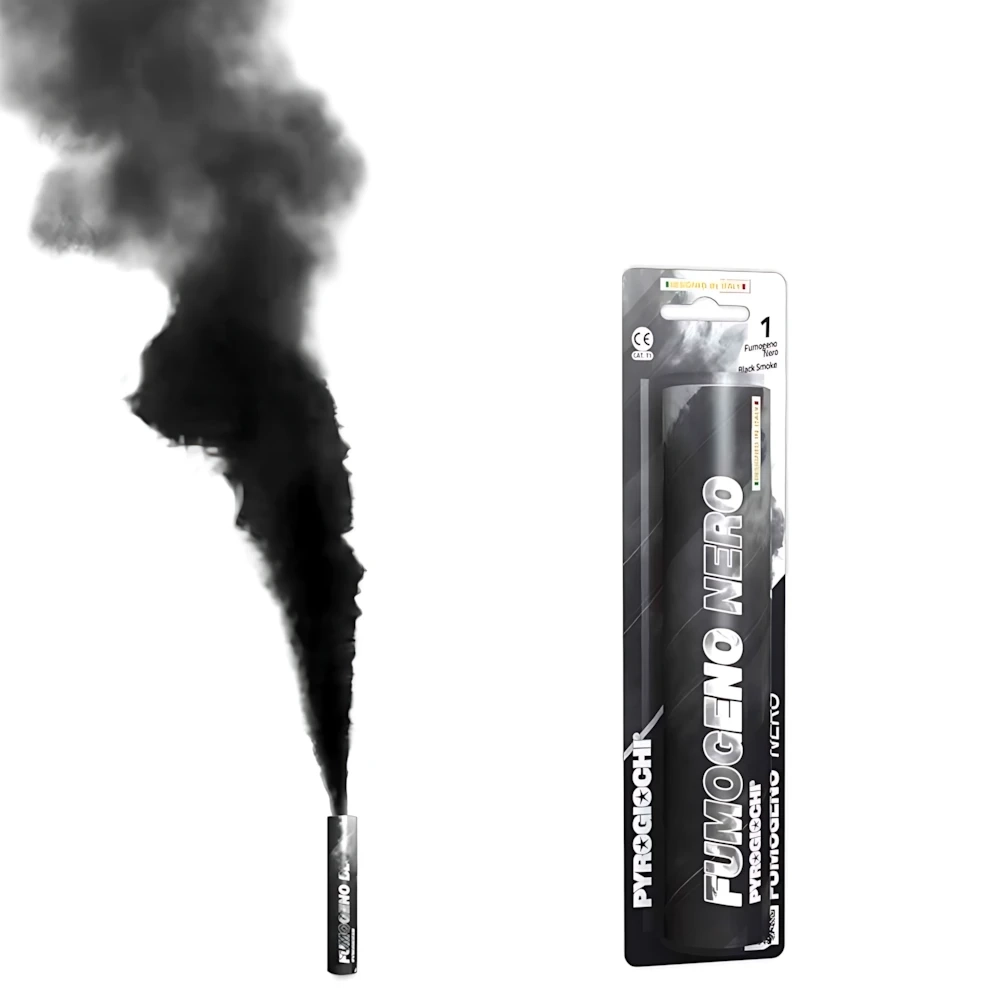 Fumogeno Nero Pyrogiochi F1 60 secondi
