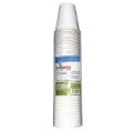 Eco Bicchieri bianchi 200ml biodegradabili e compostabili, 15pz