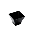 Bicchierino Coppetta finger food Pagota 90cc Nero, 25pz.