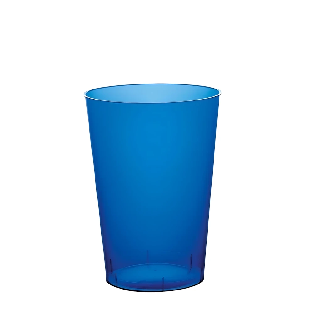 Bicchieri Blu trasparenti 200cc , 50pz.
