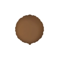 Palloncino Tondo Choco Brown Satinato 18" (45cm), 1pz.