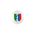 Palloncini Scudetto Napoli Tondo mini shape 9" (22cm) in mylar, 5pz.