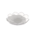 Piattino Daisy PS Trasp 40cc 25pz