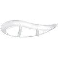 Piattino Virgola Trasparente 30cc 50pz