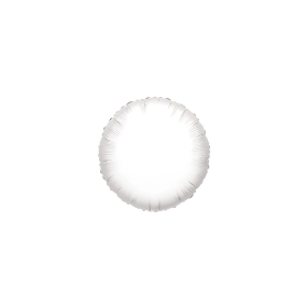 Palloncino Tondo Bianco 9" (22cm) con valvola, 5pz.