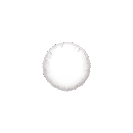 Palloncino Tondo Bianco 9" (22cm) con valvola, 5pz.