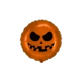 Palloncino Zucca Pumpkin Halloween Tondo 18" (45cm), 1pz.
