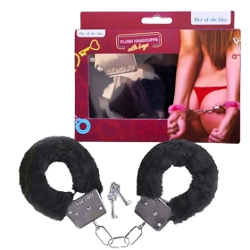 Manette di Peluche Colore Nero