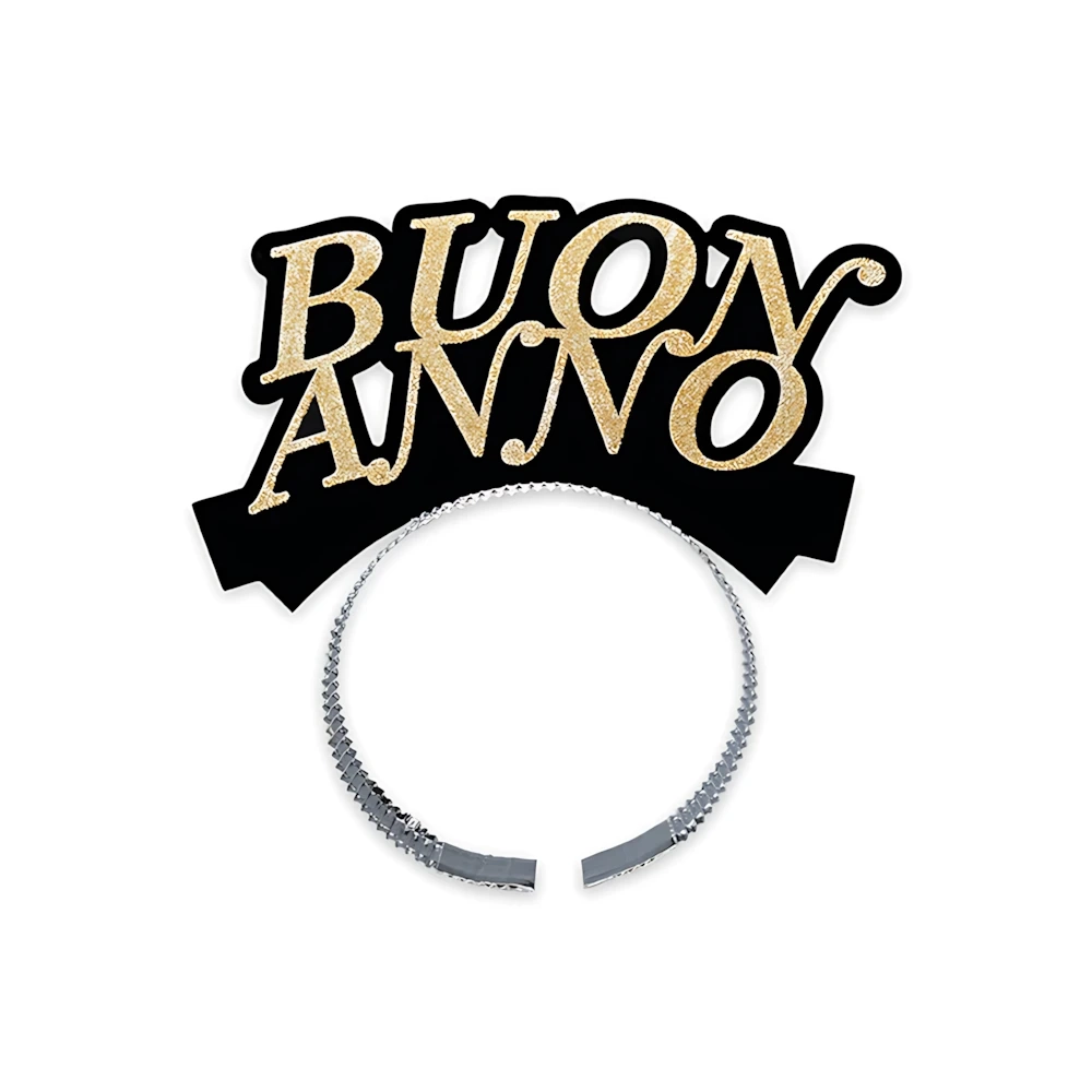 Frontini di carta Buon Anno – Confezione da 4 pezzi
