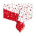 Tovaglia in Plastica 140x270 Cuori 1pz