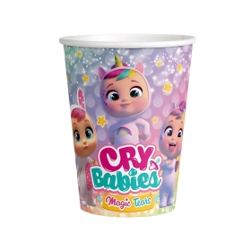 Bicchieri Cry Babies Magic Tears in carta 20cl, 8pz.