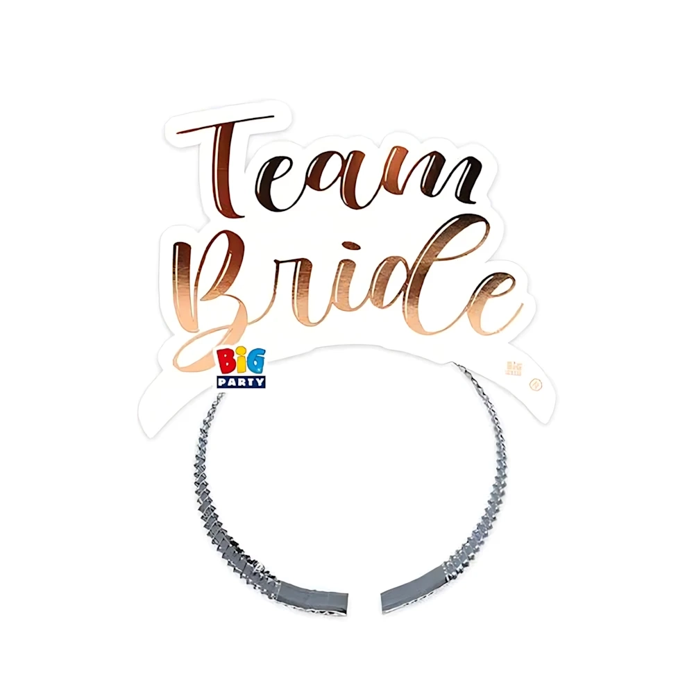 Frontini in carta Team Bride – Confezione da 4 pezzi