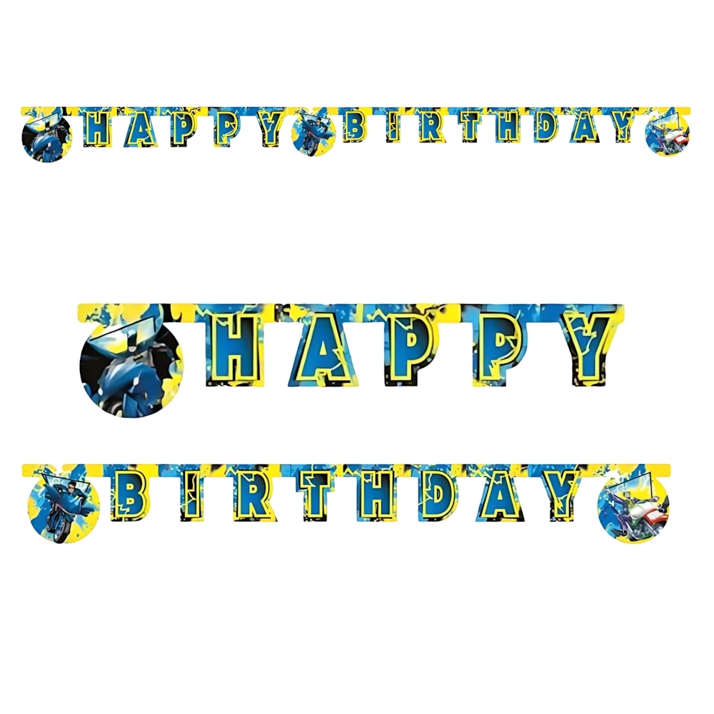 Festone Happy Birthday - Batman, 2m