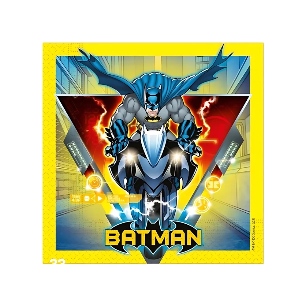 Tovaglioli Batman 33x33cm - 20pz