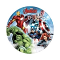 Piatti di Carta Grandi Avengers 23cm ,8pz