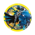Piatti di Carta Grandi Batman 23cm ,8pz