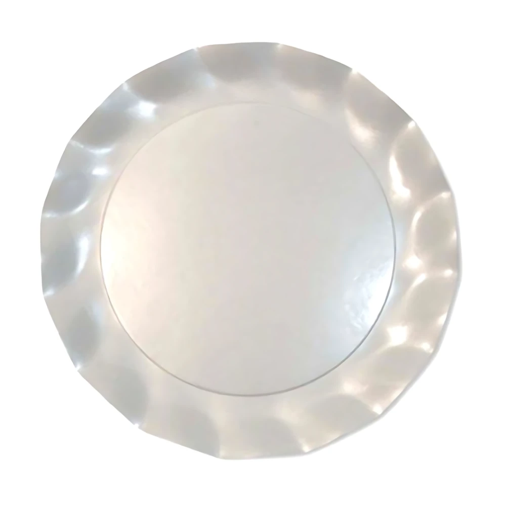Piatti Maxi Bianco Perla 32,4cm, 5pz.