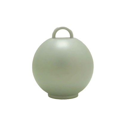 Pesetto Bubble in plastica 75 g Argento, 1pz.