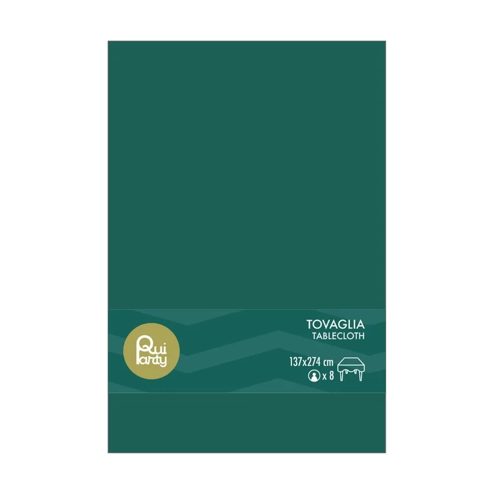 Tovaglia in plastica 137x274cm Ottanio – monouso 1pz
