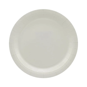 Piatto in carta 24cm Sabbia – Confezione da 15 pezzi