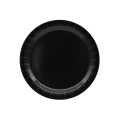 Piatti in carta 18cm Nero – Confezione da 15 pezzi