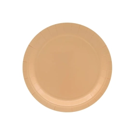 Piatto in carta 18cm Pesca – Confezione da 15 pezzi