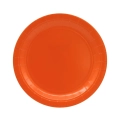 Piatti in carta 24cm Arancione – Confezione da 15 pezzi