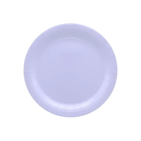 Piatto in carta 18cm Lilla – Confezione da 15 pezzi