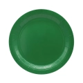 Piatti in carta 24cm Verde scuro – Confezione da 15 pezzi