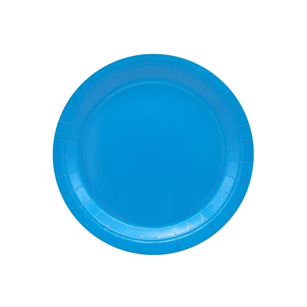 Piatti in carta elettrico 18cm – Confezione da 15 pezzi
