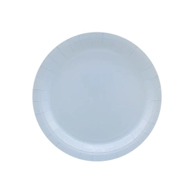 Piatti in carta Celeste Chiaro 18cm – Confezione da 15 pezzi