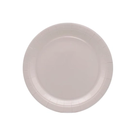 Piatti in carta Cipria 18cm – Confezione da 15 pezzi