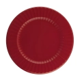 Sottopiatti Rosso Rubino 33cm, 6pz.