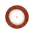 Piatti Scottish Christmas 21cm, 8pz.